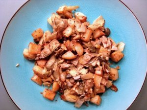 artichoke and potato hash - tasty
